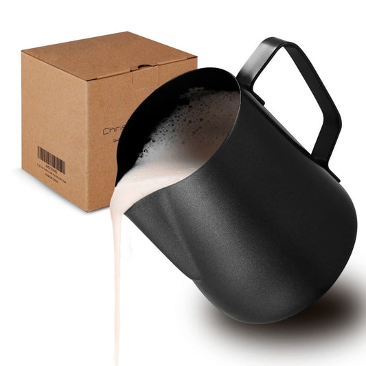 Stainless Steel Milk Frothing Jug 600 ML - Ideal for Coffee Enthusiasts