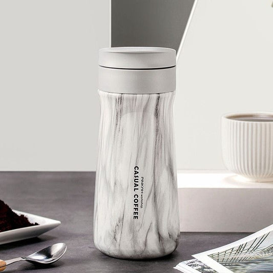 Casual Coffee Insulated Tumbler for Hot and Cold Beverages - Ideal Insulated Coffee Tumbler