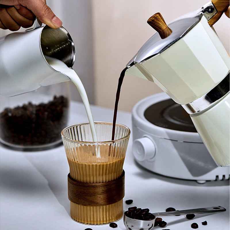 Classic Moka Pot - Authentic Italian Stovetop Espresso Maker for Rich Coffee