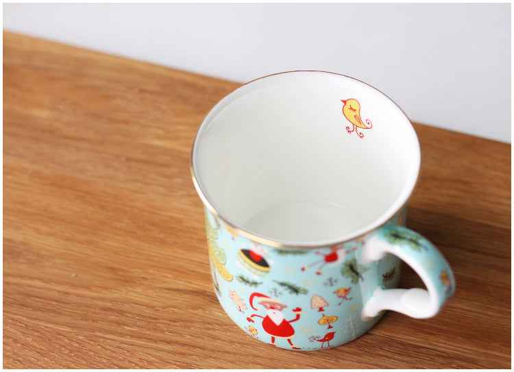 Scandinavian Illustrated Christmas Mug