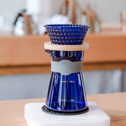 Anti-scald Drip Filter Coffee Sharing Pot HANDMADE