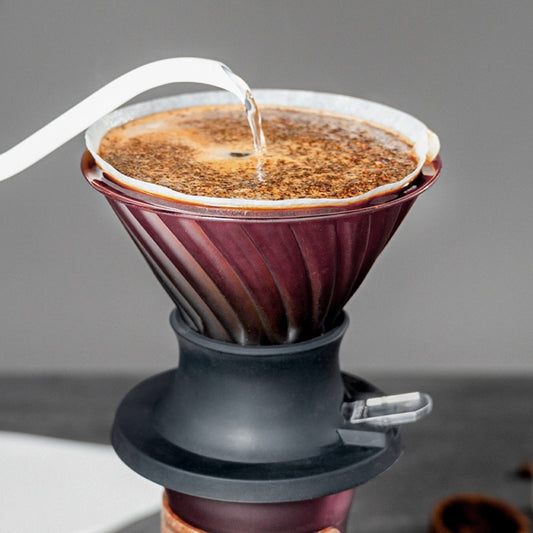 Hand Pouring Coffee Filter Cup with Colorful Gradient Coffeepot Coffee Set