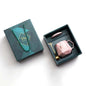 Gift Box Ceramic Mug with Lid and Spoon
