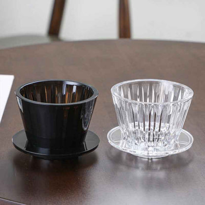 Acrylic Coffee Filter Cup Filter Paper