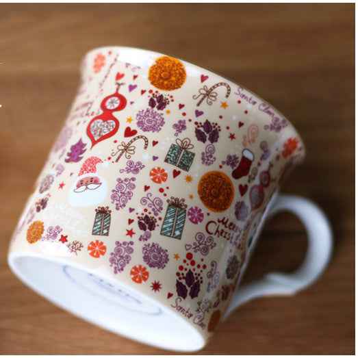 Scandinavian Illustrated Christmas Mug