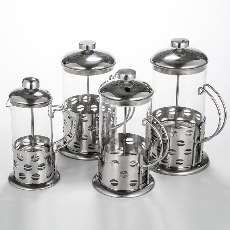 Hand French Press Coffee Pot - Brew Rich, Flavorful Coffee at Home