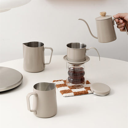 Household Stainless Steel Long Spout Fine Mouth Pour Over