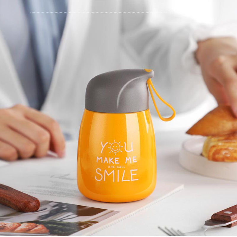 Portable Cute Mug - Stylish Travel Coffee Cup for On-the-Go Sipping
