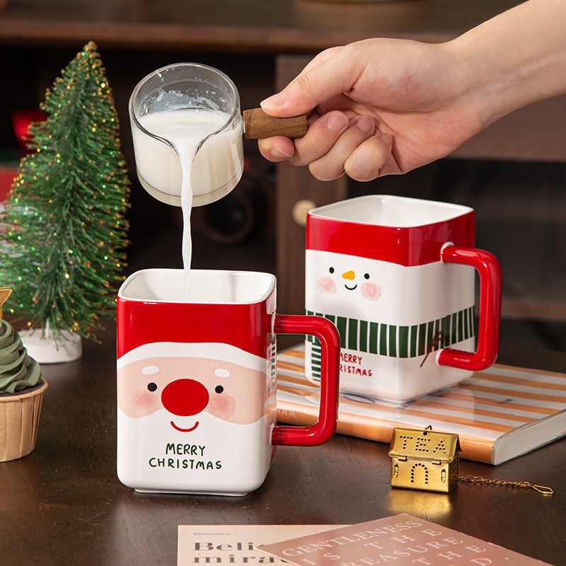 Christmas Cup Creative Ceramic Coffee Mug