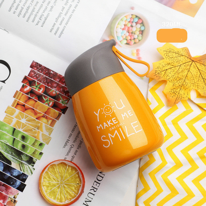 Portable Cute Mug - Stylish Travel Coffee Cup for On-the-Go Sipping