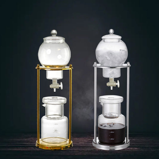 Iced Drip Jug Cold Drink Tea Cold Brewed Coffee Stainless Steel Bracket