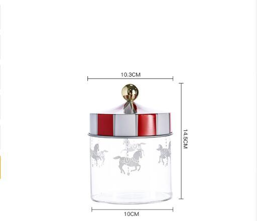 Nordic Wooden Barrel Storage Box for Coffee and Food Grains - Rotating Design