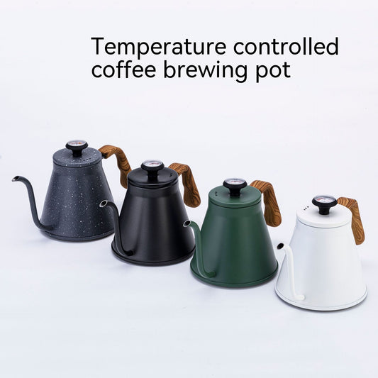 Pour over Gooseneck Kettle 304 Stainless Steel with Thermometer