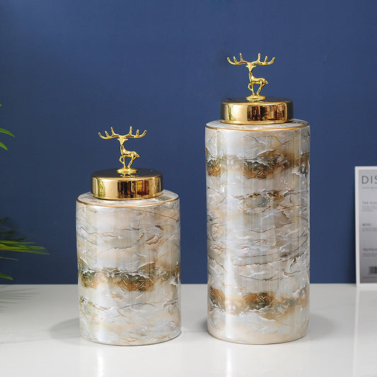 American Storage Tank Decoration