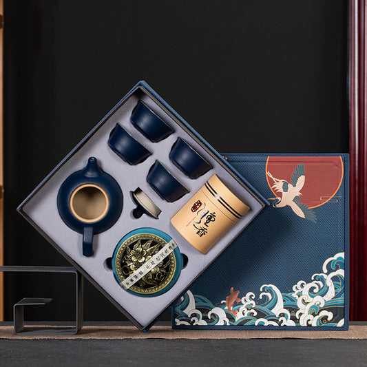 Ceramic Tea Set Gift Box