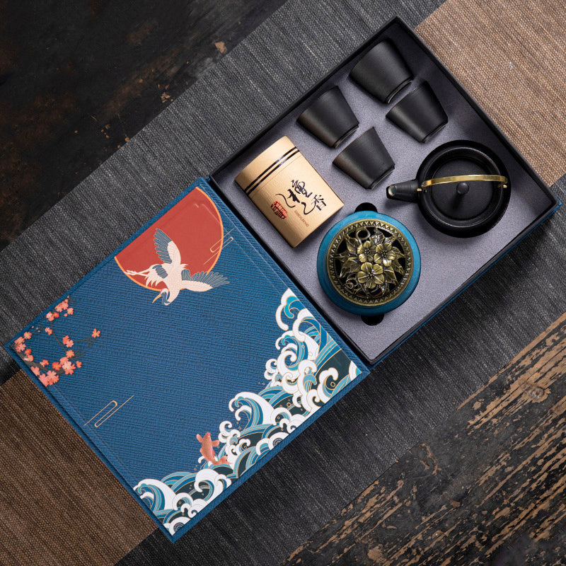 Ceramic Tea Set Gift Box