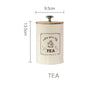 Moisture-Proof Bamboo Storage Jar for Coffee