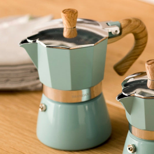 Octagonal Aluminum Coffee Maker for Perfect Brewed Coffee