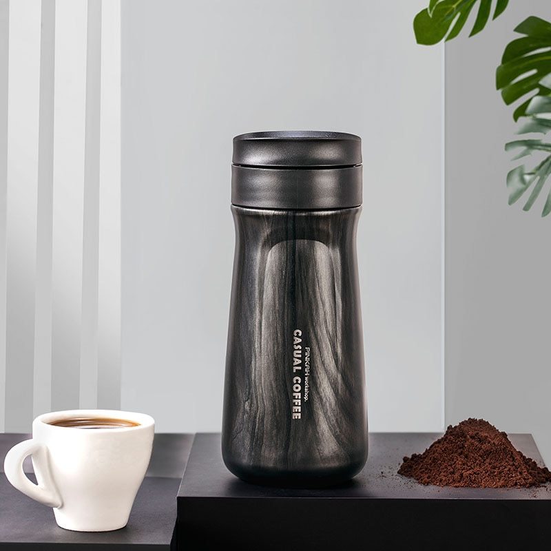 Casual Coffee Insulated Tumbler for Hot and Cold Beverages - Ideal Insulated Coffee Tumbler