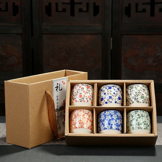 Japanese Gift Cup Set - Unique Tea Cup Gift Box for Tea Lovers