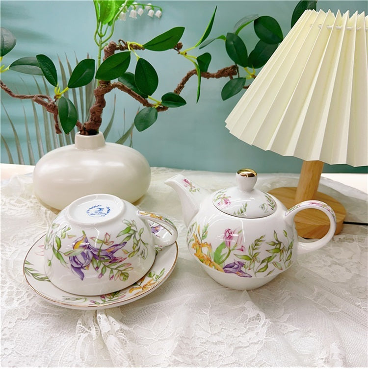 European Ceramic Tea Set and Coffee Cup Gift Box Set