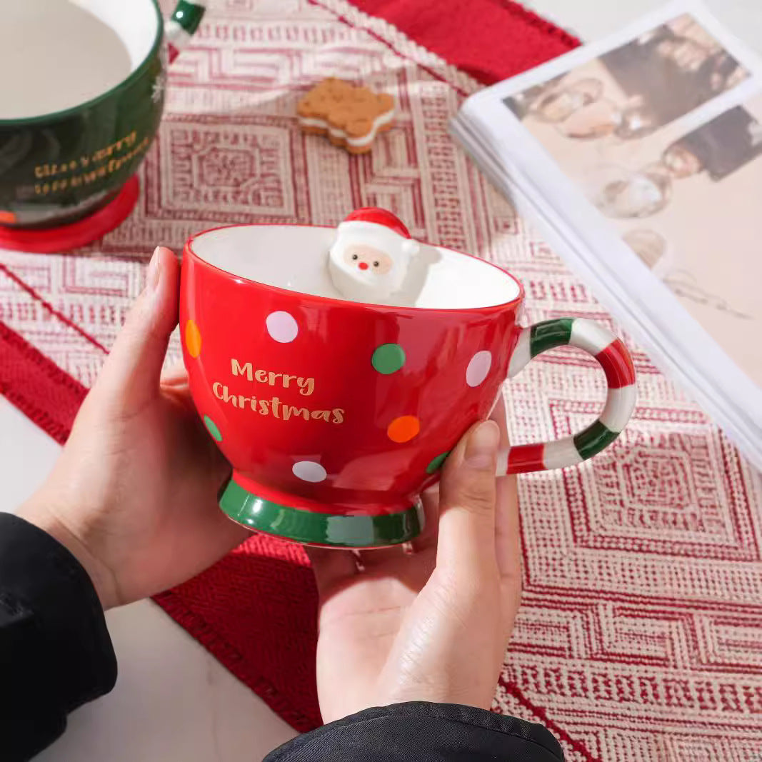Christmas Ceramic Mug Gift Present Cup