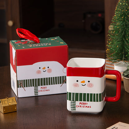 Christmas Cup Creative Ceramic Coffee Mug