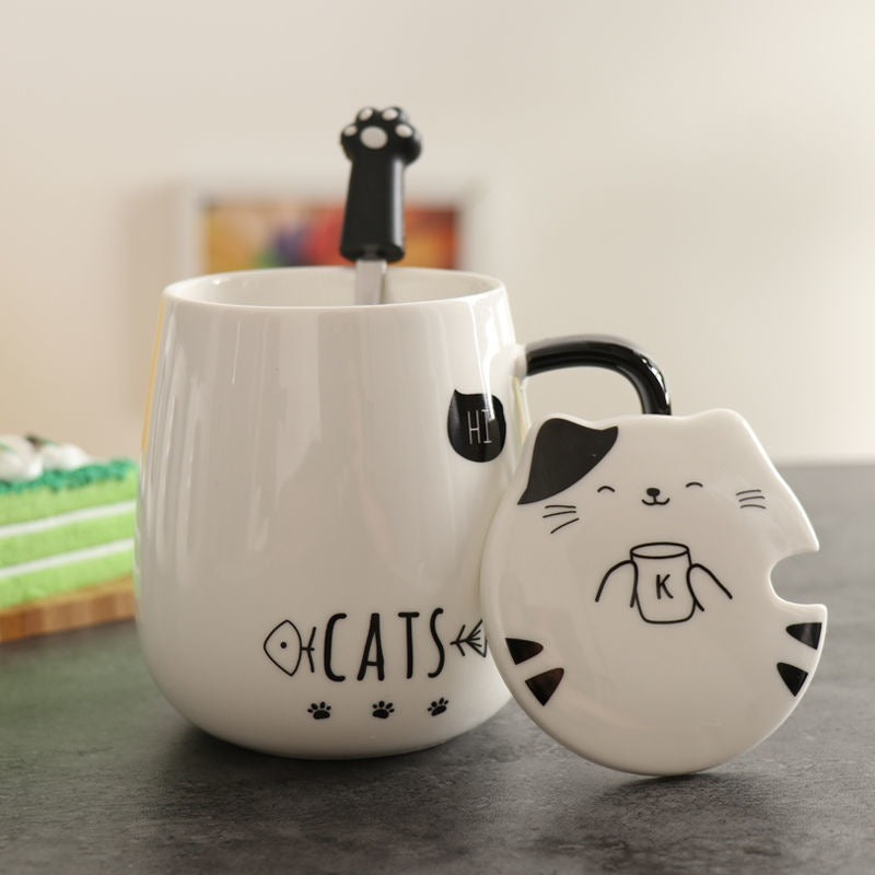 Cat Lover Gift Box Ceramic Mug - Perfect Gift for Cat Enthusiasts