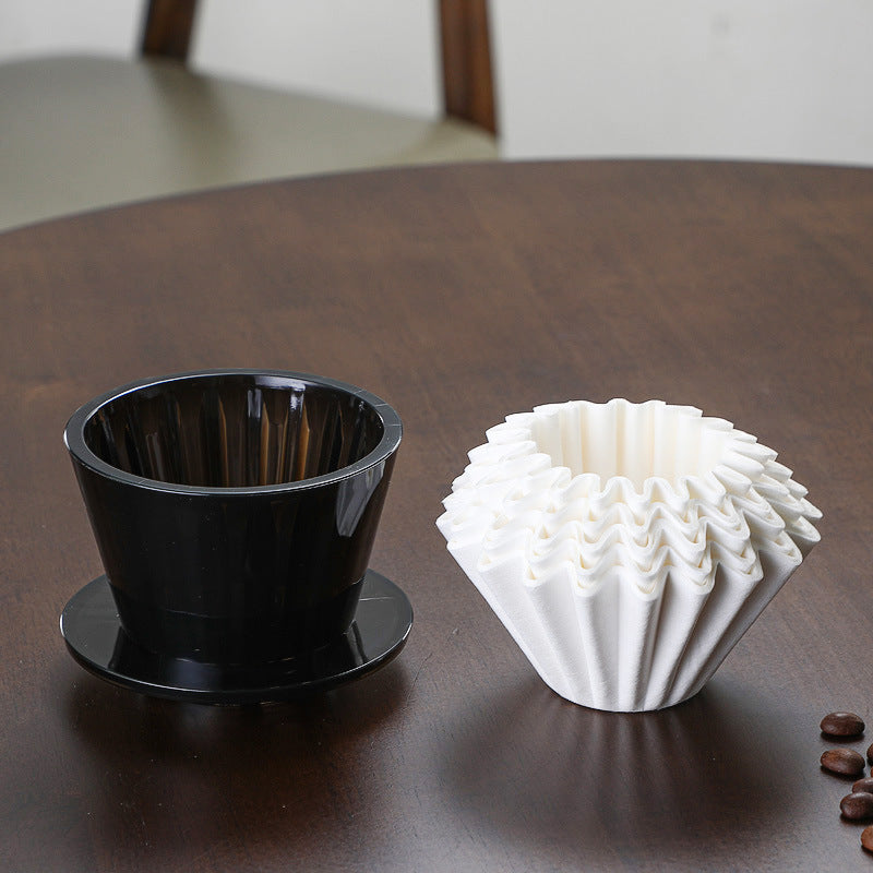 Acrylic Coffee Filter Cup with Reusable Filter Paper