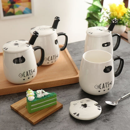 Cat Lover Gift Box Ceramic Mug - Perfect Gift for Cat Enthusiasts