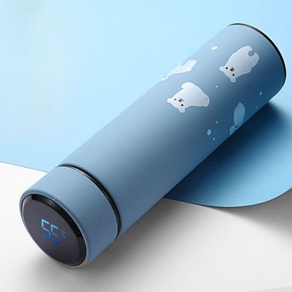 Smart Temperature Display Thermos 450ML for Coffee and Tea