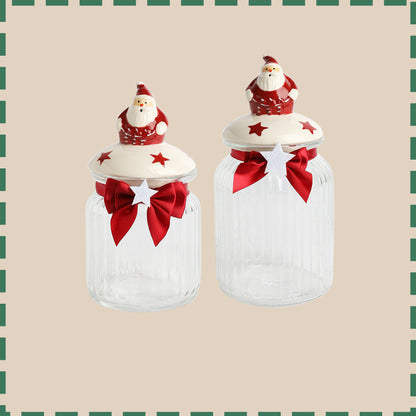 Coffee Bean Net Celebrity Storage Glass Grain Cans