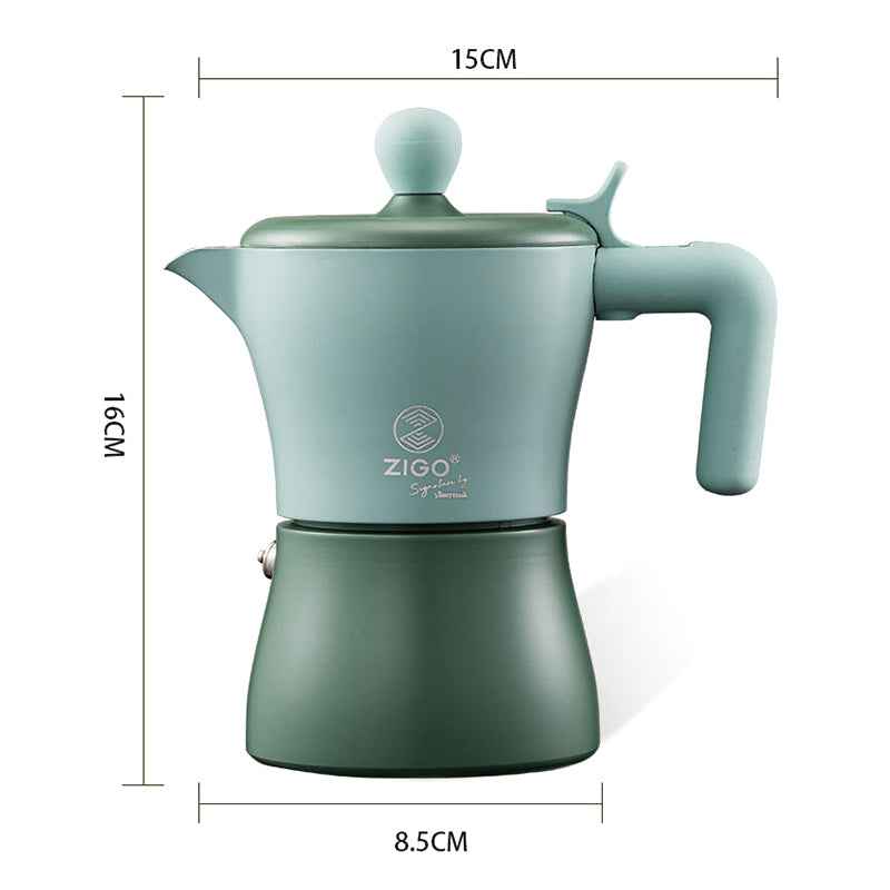 Moka Pot Espresso Coffee Maker - Brew Rich, Aromatic Coffee at Home