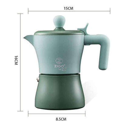 Moka Pot Espresso Coffee Maker - Brew Rich, Aromatic Coffee at Home