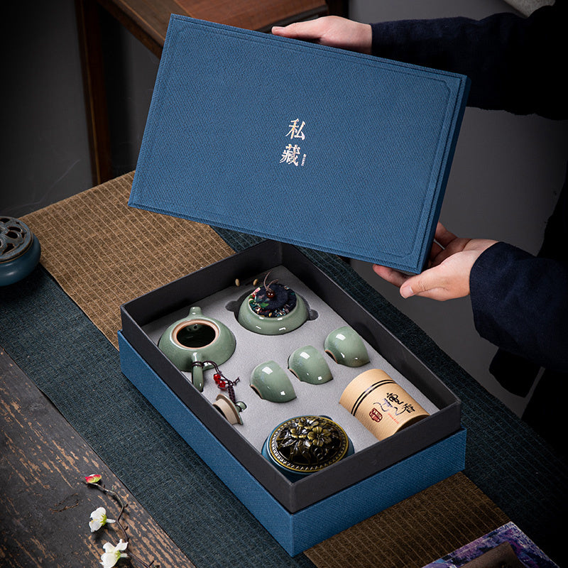 Ceramic Tea Set Gift Box