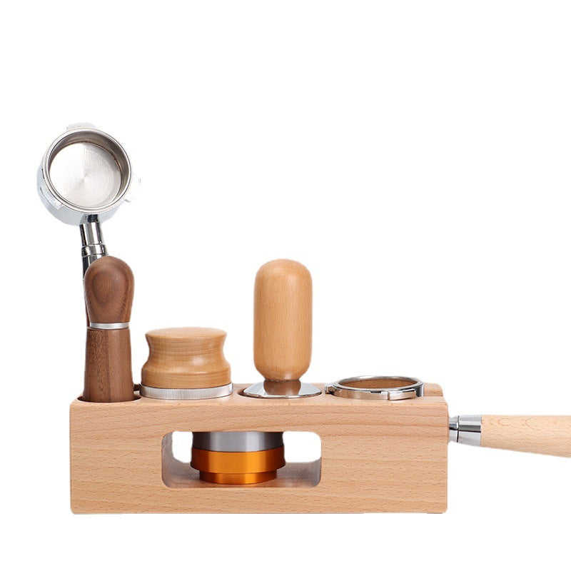 Coffee Tamping Station & Barista Tool Organizer for Perfect Espresso Preparation
