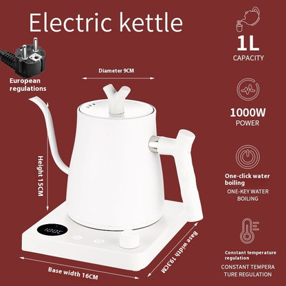 Electric Gooseneck Kettle Handmade Coffee Maker for Precision Brewing