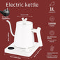Electric Gooseneck Kettle Handmade Coffee Maker for Precision Brewing