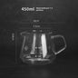 Handmade Coffee Dripper with Borosilicate Glass Filter Cup Set