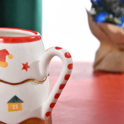 Ceramic Milk Mug With Lid
