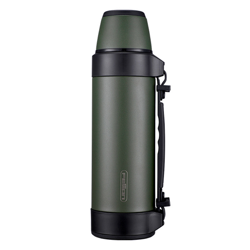 Insulated Stainless Steel Thermos - 1.3L/1.5L Large Coffee Cup Kettle