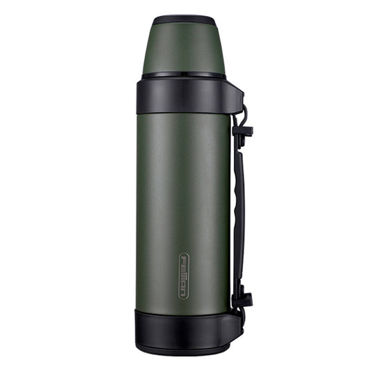 Insulated Stainless Steel Thermos - 1.3L/1.5L Large Coffee Cup Kettle
