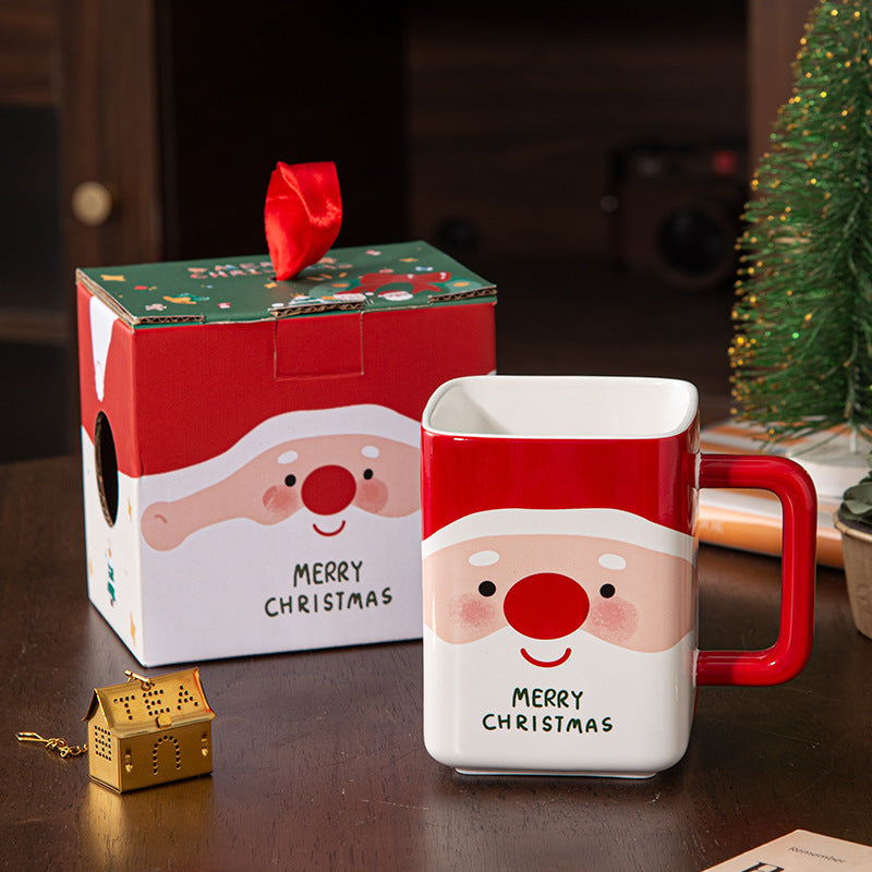 Christmas Cup Creative Ceramic Coffee Mug