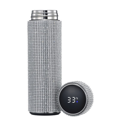 Luxury Vacuum Flask - Premium Insulated Drinkware with Flash Diamond Finish
