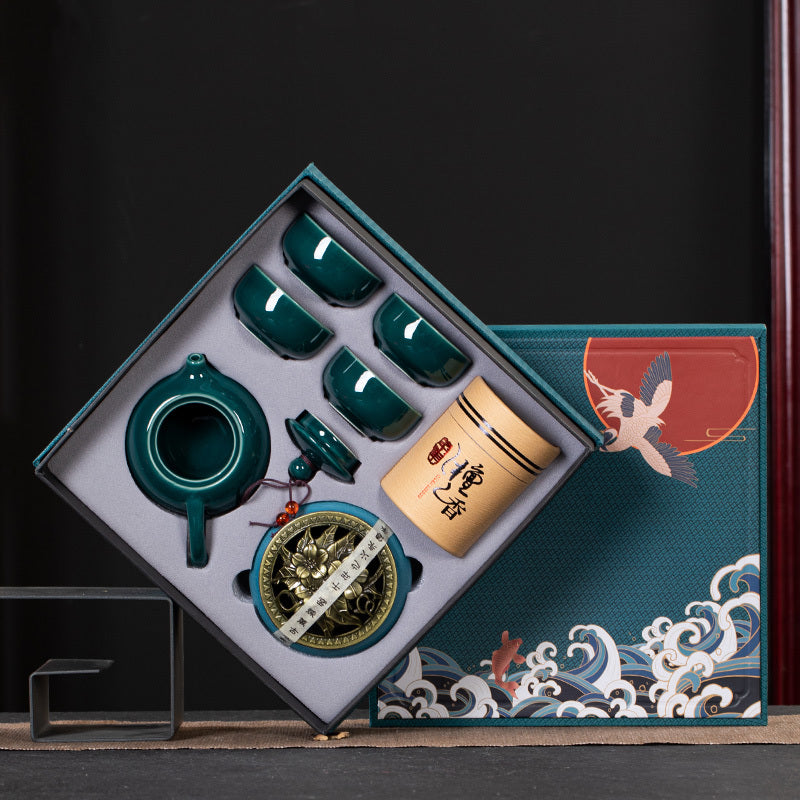 Ceramic Tea Set Gift Box