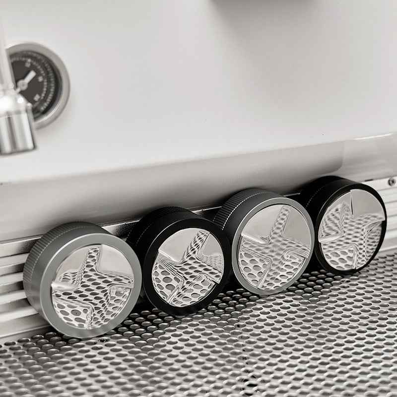 Adjustable Coffee Distributor and Leveler Tool for Perfect Espresso Extraction