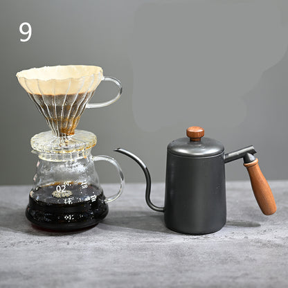 Hand Coffee Maker Set - Manual Brewing Kit for Coffee Lovers