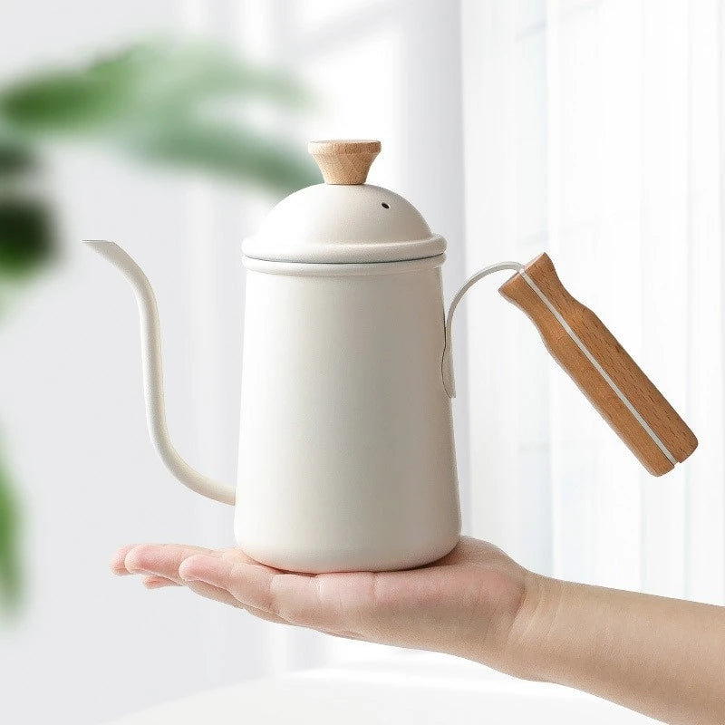 Handcrafted Gooseneck Coffee Kettle - Precision Pour-Over Kettle (650ML)