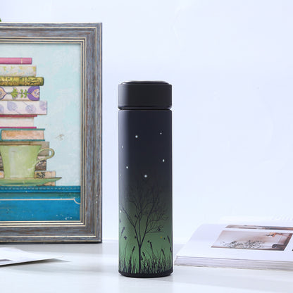 Stainless Steel Vacuum Flask - Sleek Straight Body Design