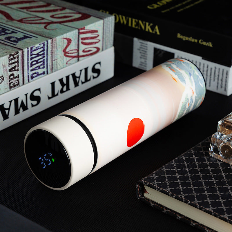 Vacuum Flask Temp Display - Sensible Warm Water Cup